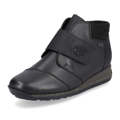 Dámska členková obuv RIEKER 44255-00 čierna W3