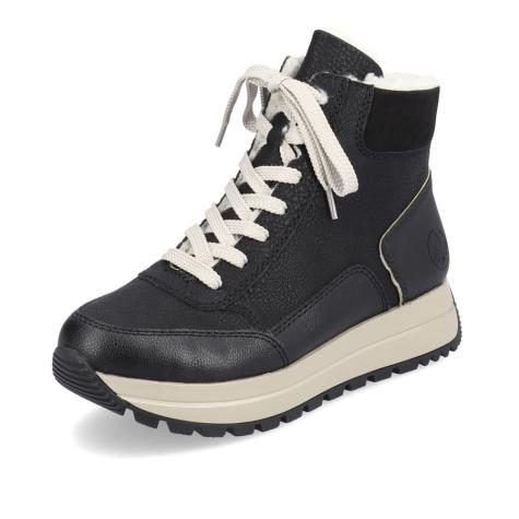 Dámska členková obuv RIEKER N4008-00 čierna W4
