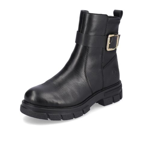 Dámska členková obuv RIEKER Z9174-00   BLACK   H/W5
