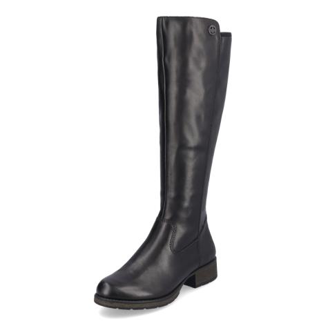 Dámské kozačky RIEKER Z9591-01 černá W5