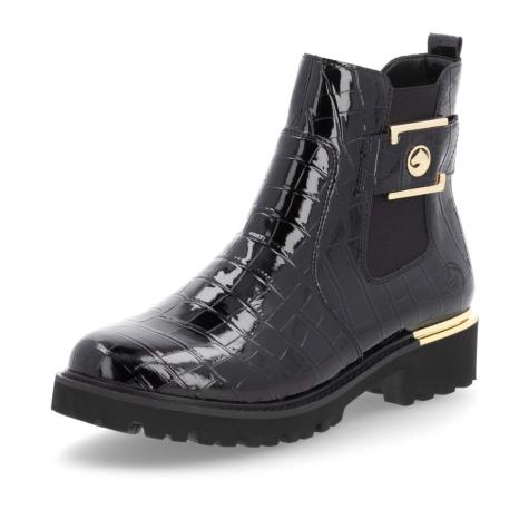 Dámska členková obuv REMONTE D8684-03 čierna W5