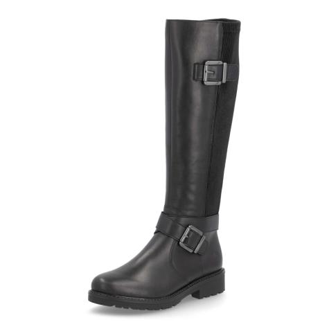 Dámské kozačky REMONTE R6593-00 černá W4