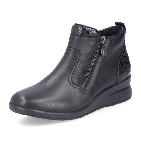 Dámska členková obuv RIEKER L4861-00 čierna W4