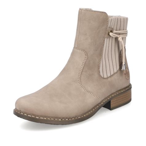 Dámská kotníková obuv RIEKER Z4162-64 béžová W4