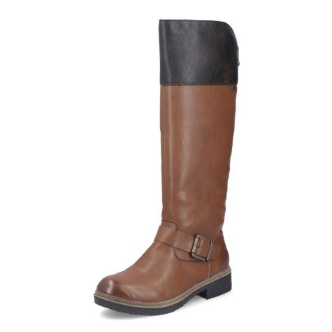 Dámske čižmy RIEKER Z5092-24 hnedá W4