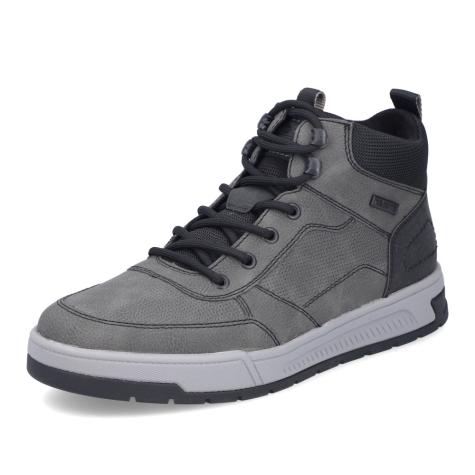 Pánska členková obuv RIEKER 36020-45 sivá W5