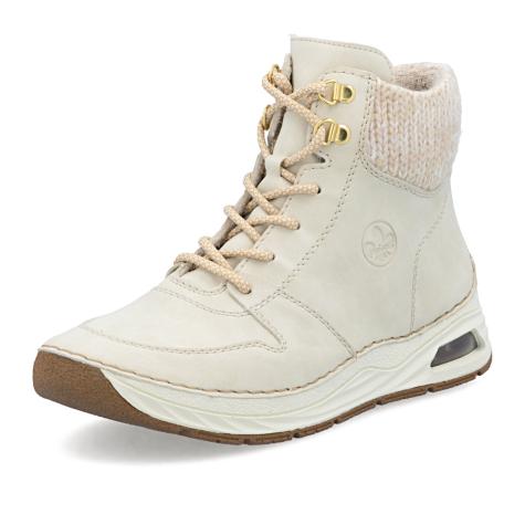 Dámská kotníková obuv RIEKER 44555-60 béžová W5