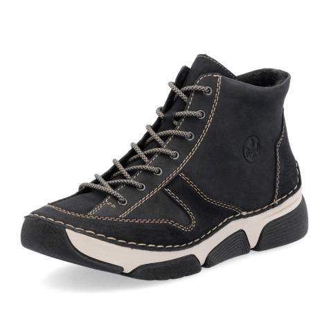 Dámska členková obuv RIEKER 45906-00 čierna W5