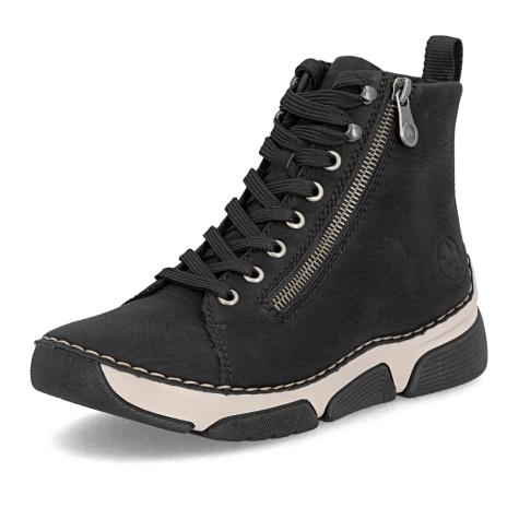 Dámská kotníková obuv RIEKER 45920-01 černá W5