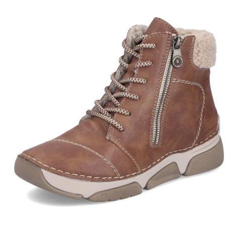 Dámska členková obuv RIEKER 45931-24 hnedá W5