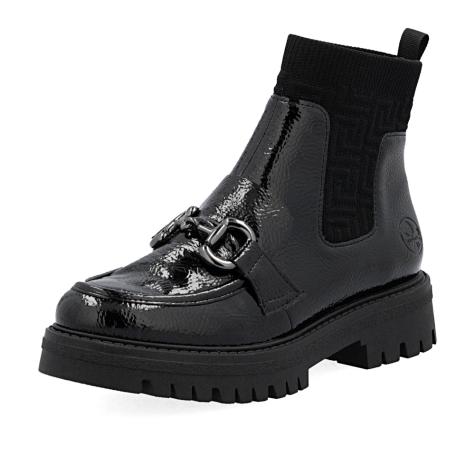 Dámská kotníková obuv RIEKER 47573-00 černá W5