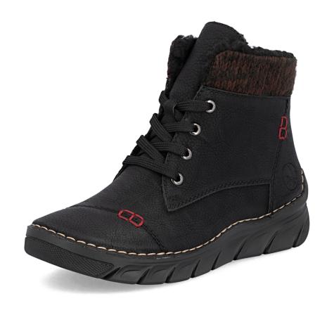 Dámská kotníková obuv RIEKER 55031-00 černá W5