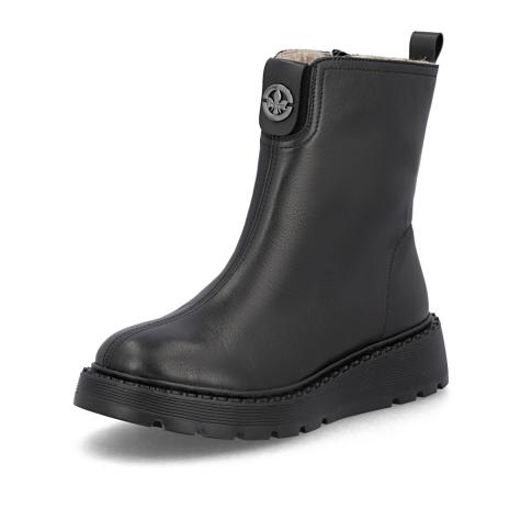 Dámska členková obuv RIEKER 70453-00 čierna W5