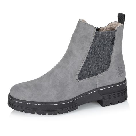 Dámská kotníková obuv RIEKER 73892-42 šedá W5