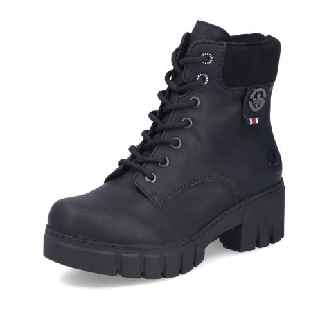 Dámska členková obuv RIEKER 74532-00 čierna W5