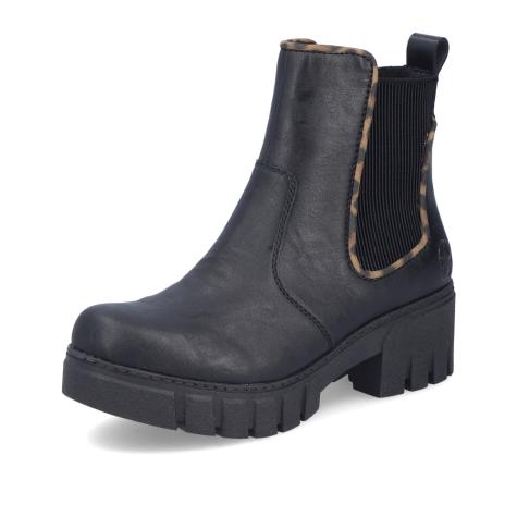 Dámská kotníková obuv RIEKER 74562-00 černá W5