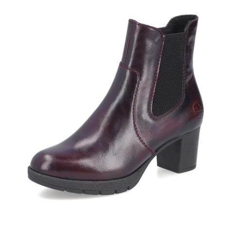 Dámska členková obuv RIEKER 77674-35 červená W5