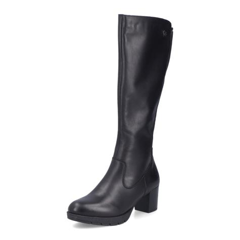 Dámske čižmy RIEKER 77684-00 čierna W5