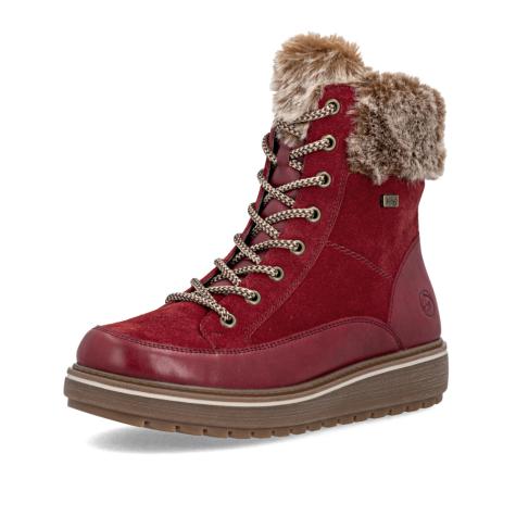 Dámska členková obuv REMONTE D0U78-35 červená W5