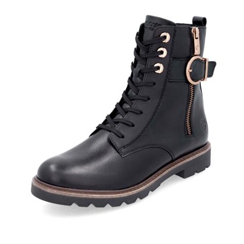 Dámska členková obuv REMONTE D2Q72-00 čierna W5