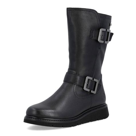 Dámske čižmy REMONTE D3980-00 čierna W5