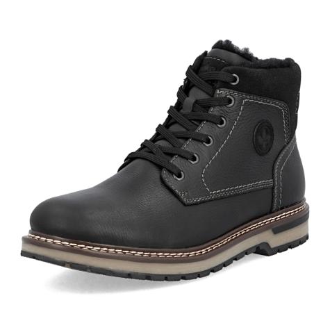 Pánska členková obuv RIEKER F3842-00 čierna W5