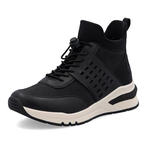 Dámska členková obuv RIEKER M6664-00 čierna W5