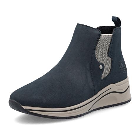 Dámská kotníková obuv RIEKER N9561-14 modrá W5