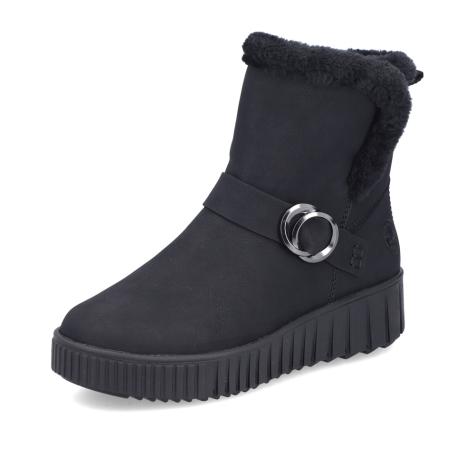 Dámská kotníková obuv RIEKER Y6166-00 černá W5