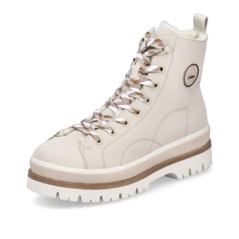 Dámska členková obuv RIEKER Y6220-60 béžová W5