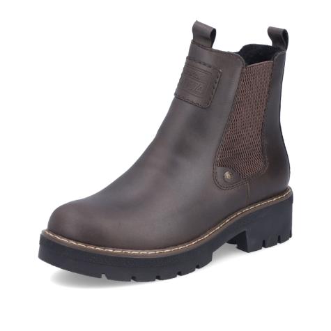 Dámská kotníková obuv RIEKER Y8150-25 hnědá W5