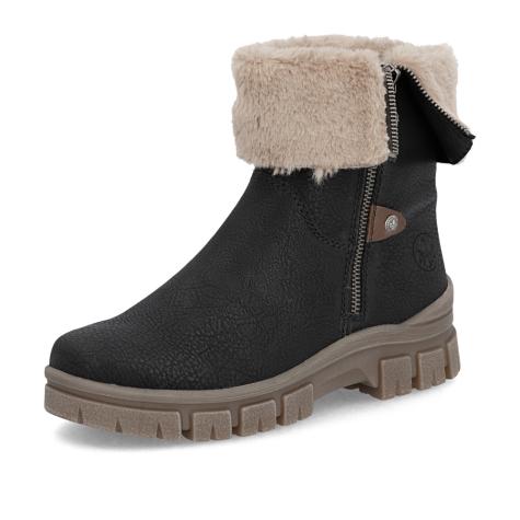 Dámská kotníková obuv RIEKER Z1182-00 černá W5