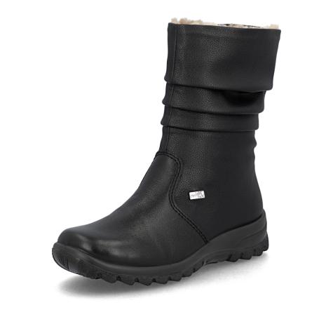Dámska členková obuv RIEKER Z7171-02 čierna W5