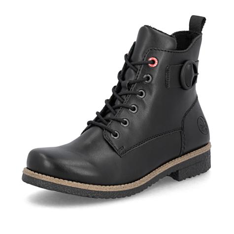 Dámska členková obuv RIEKER 73520-00   BLACK   H/W5