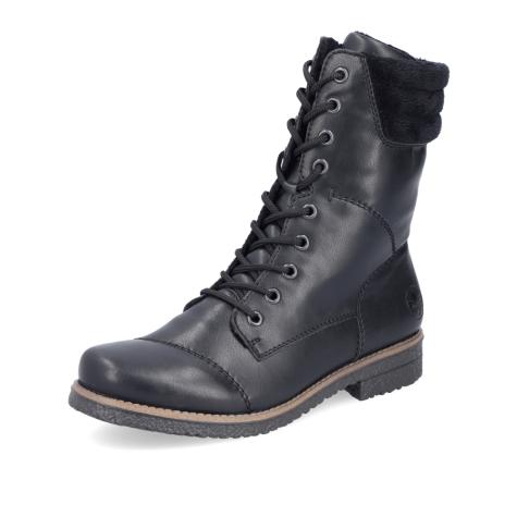 Dámska členková obuv RIEKER 73570-00 čierna W5