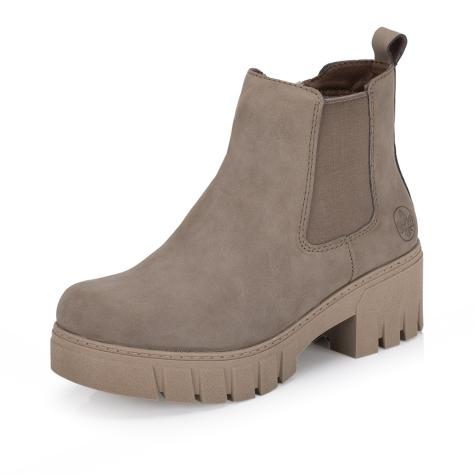 Dámska členková obuv RIEKER 74550-64 béžová W5