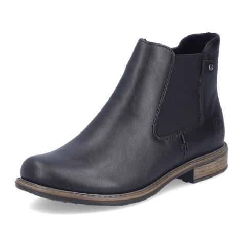 Dámská kotníková obuv RIEKER 74854-00 černá W5