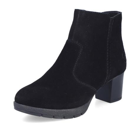 Dámska členková obuv RIEKER 77665-00 čierna W5