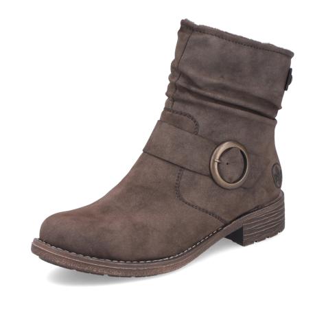 Dámska členková obuv RIEKER 79454-25 hnedá W5