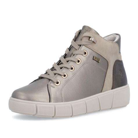 Dámska členková obuv REMONTE D1T77-90 zlatá W5