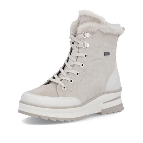 Dámska členková obuv REMONTE D2B76-62 béžová W5