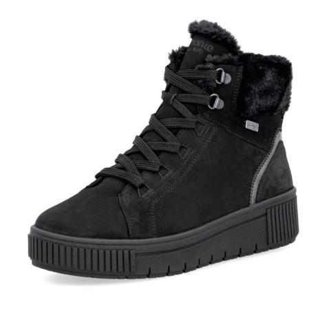 Dámska členková obuv REMONTE D3B72-03 čierna W5