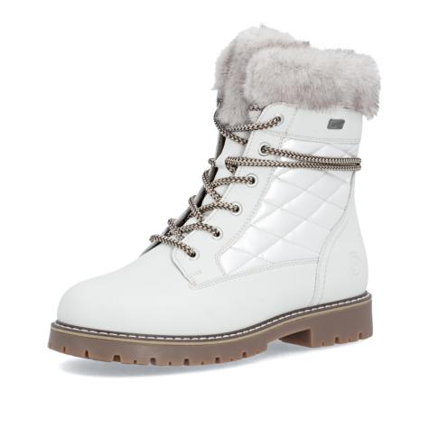 Dámská kotníková obuv REMONTE D9383-80 bílá W5