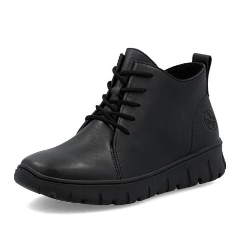 Dámska členková obuv RIEKER N1331-00 čierna W5