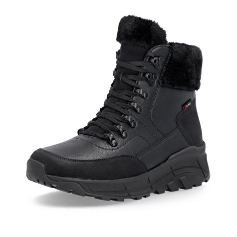 Dámská kotníková obuv RIEKER W0063-02 černá W5