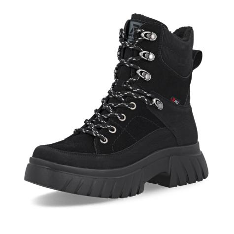 Dámska členková obuv RIEKER W1871-00 čierna W5