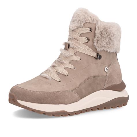 Dámska členková obuv RIEKER W2571-20 béžová W5