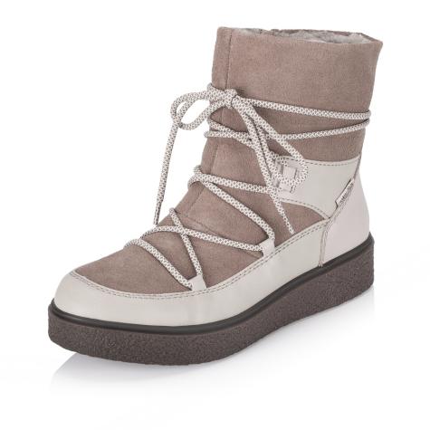 Dámská kotníková obuv RIEKER Y0051-62 béžová W5