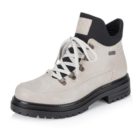 Dámská kotníková obuv RIEKER Y3158-60 béžová W5