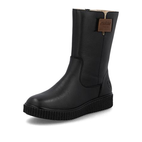 Dámska členková obuv RIEKER Y4355-00 čierna W5